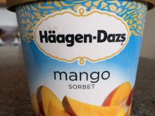 ハワイのハーゲンダッツ〜mango SORBET